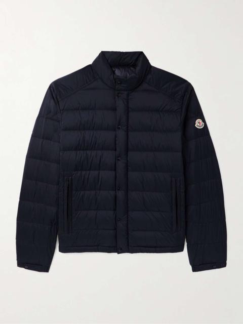 Moncler Slim-Fit Logo-Appliquéd Quilted Nylon Down Jacket