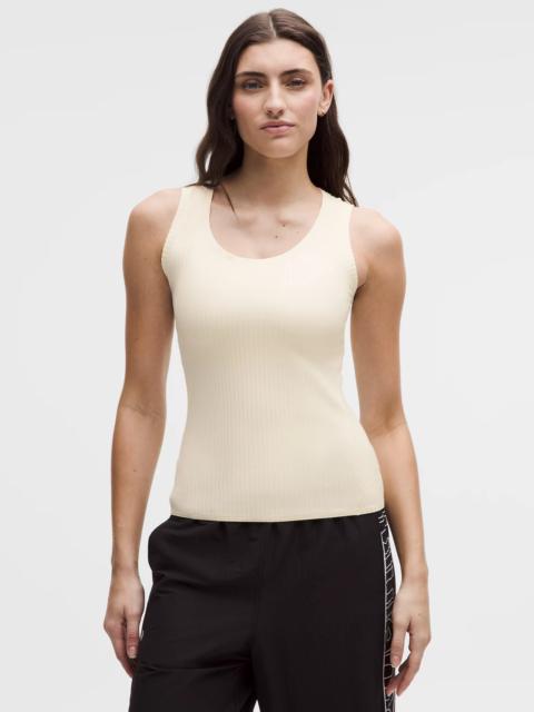 lululemon Wundermost Ultra-Soft Ribbed Nulu Scoop-Neck Tank Top