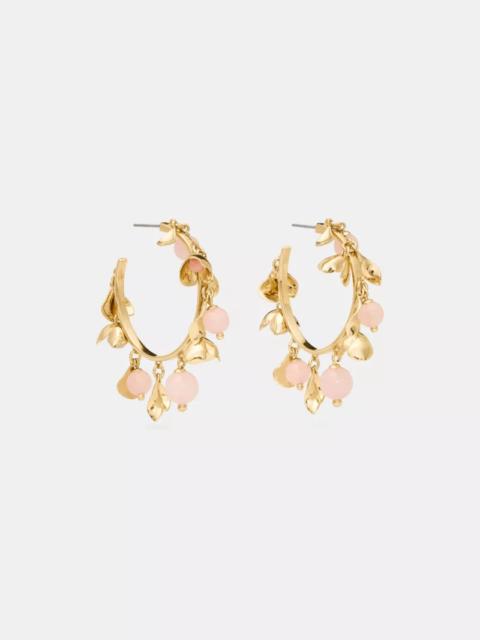 kate spade Gilded Garden Statement Hoops