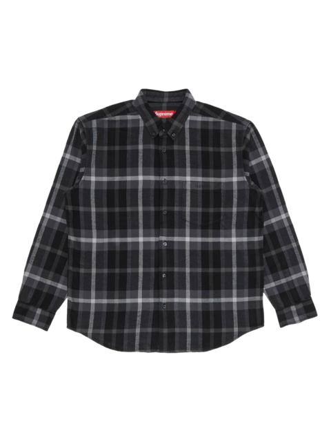 Supreme Supreme Plaid Flannel Shirt 'Black'