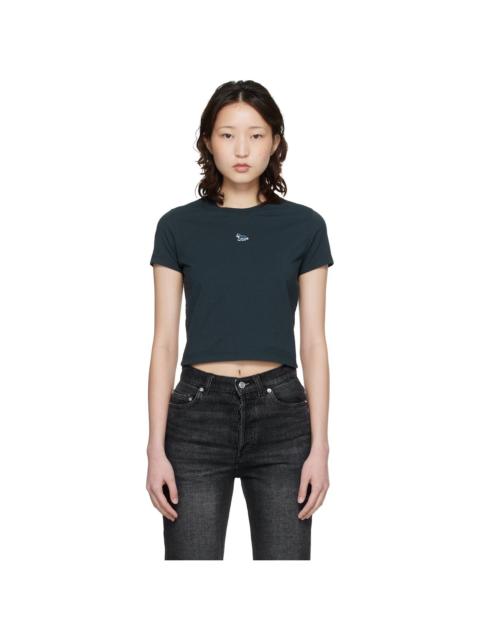 Navy Baby Fox Baby T-shirt