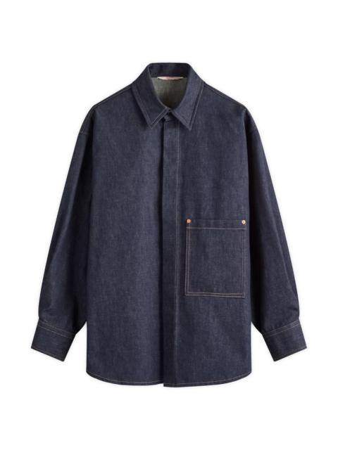 Valentino Valentino Raw Denim Overshirt