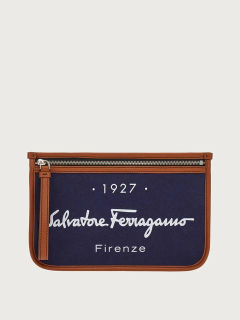 FERRAGAMO 1927 SIGNATURE POUCH