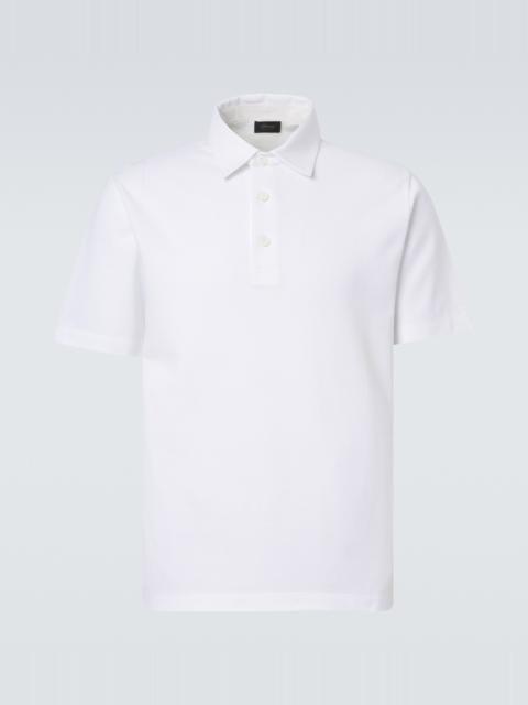 Brioni Cotton piqué polo shirt