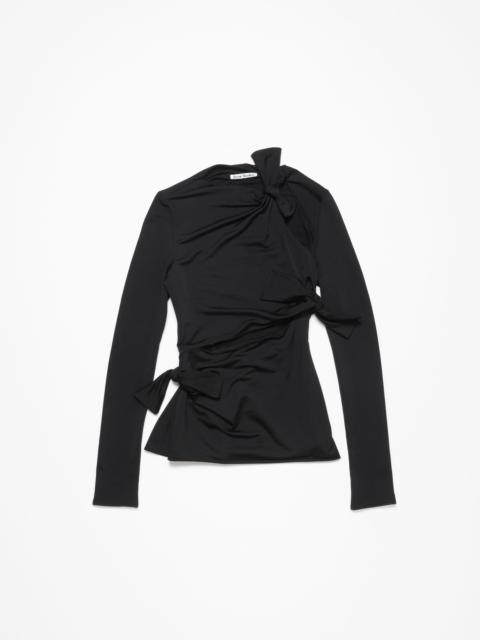 Acne Studios Knots top - Black