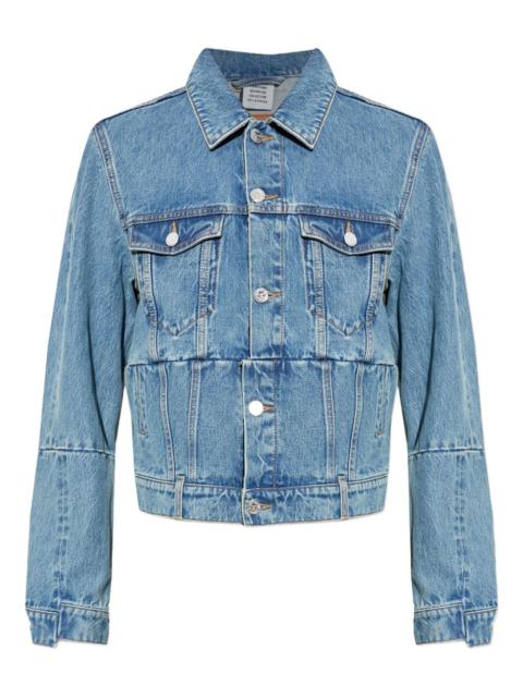 VETEMENTS button-up blue jacket