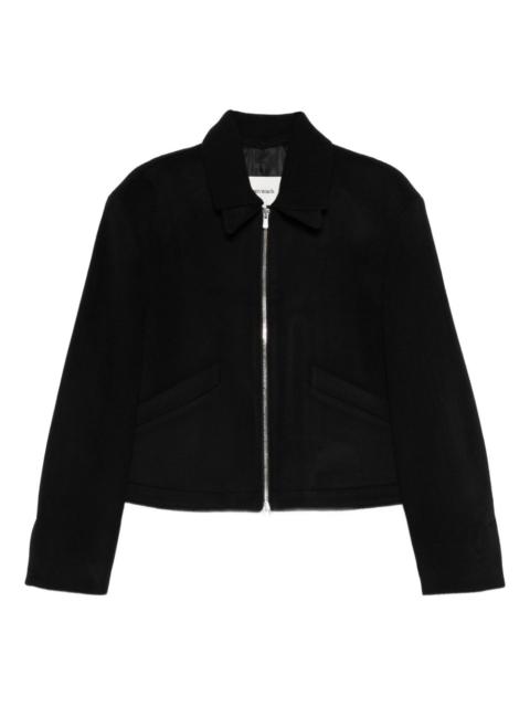 Tonywack zip-front patch-pocket jacket