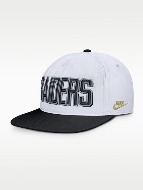 Nike Las Vegas Raiders Pro Men's Nike NFL Adjustable Hat
