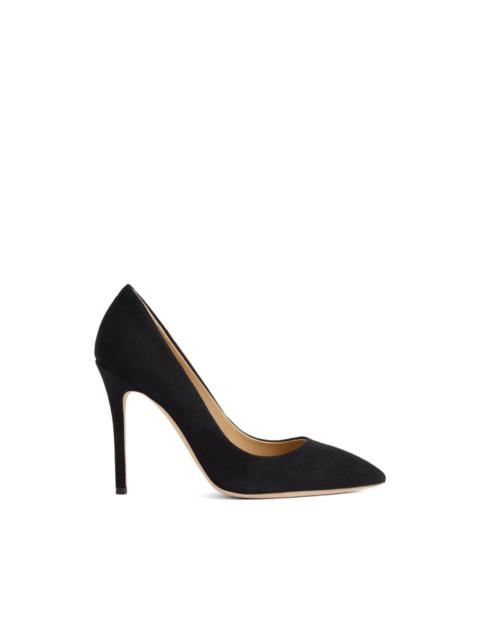 Giuseppe Zanotti Lucrezia suede court pumps