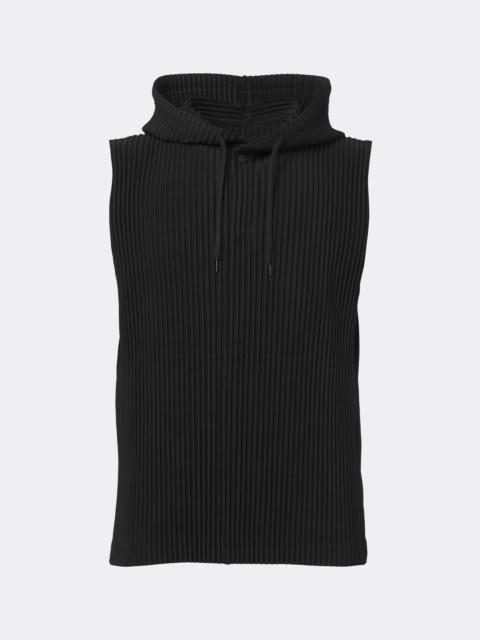 ISSEY MIYAKE Monthly Colors: September pleated hooded top