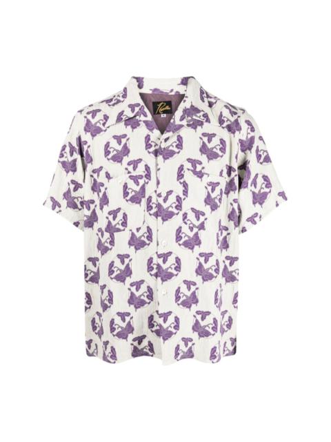 MR240 butterfly-print shirt