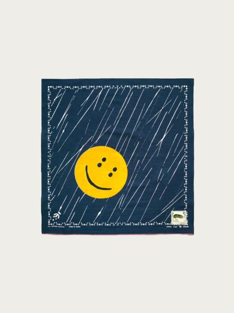 Kapital FASTCOLOR SELVEDGE BANDANA (RAINBOWY) - NAVY