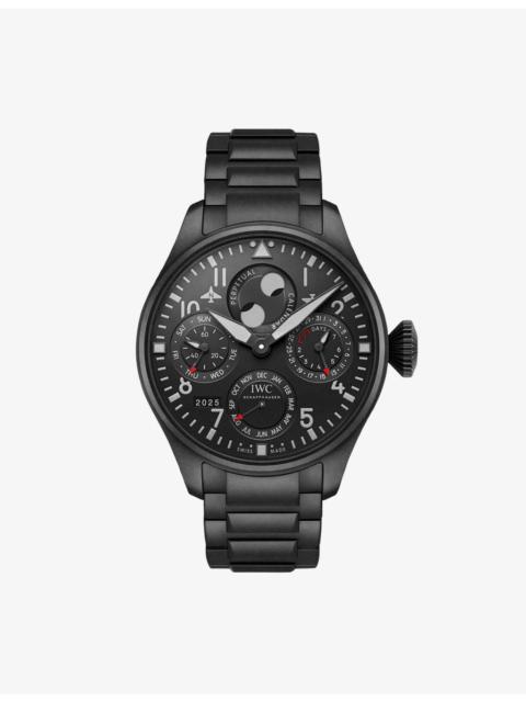 IWC Schaffhausen Big Pilot’s Perpetual Calendar Top-Gun Edition Ceratanium® Automatic Watch 46.2mm