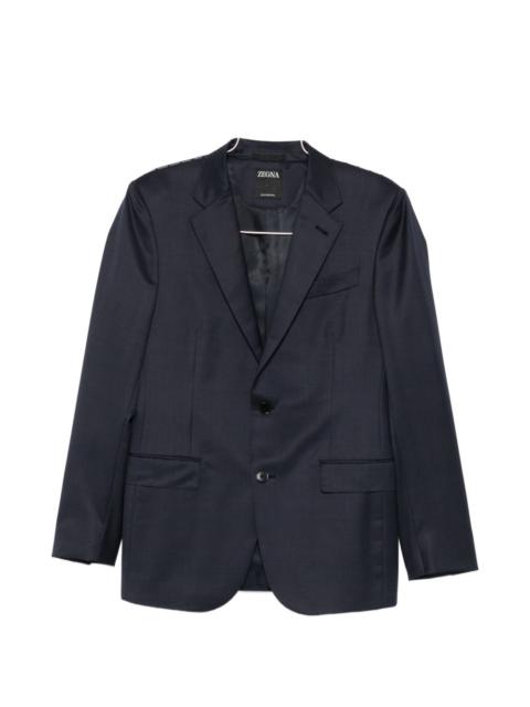 ZEGNA single-breasted wool suit