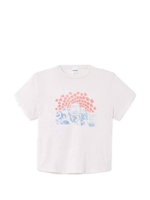 RE/DONE boxy-fit graphic-print T-shirt
