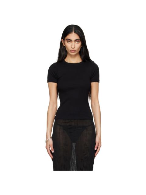 FLORE FLORE Black Car T-shirt