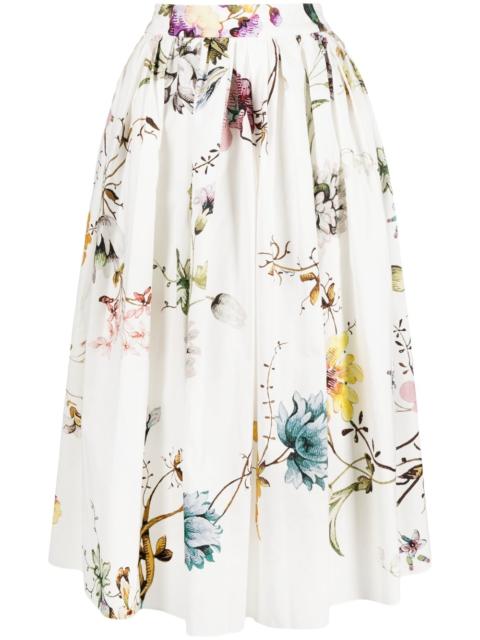 Erdem Ferro Laurenson floral-print skirt