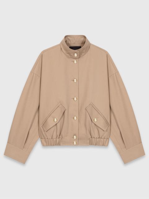 maje Cotton bomber jacket