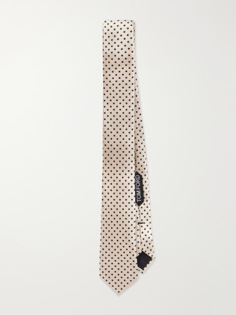 TOM FORD 6cm Polka-Dot Silk-Twill Tie