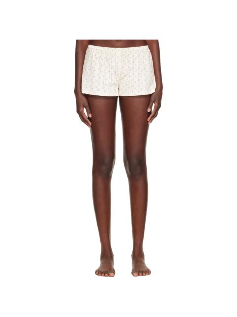 Cou Cou Off-White 'The Short' Shorts