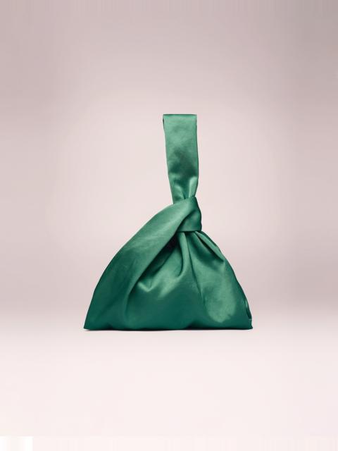 Nanushka JEN - Glossy satin clutch - Green