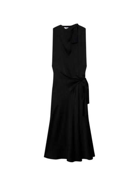 MSGM bow knot midi dress