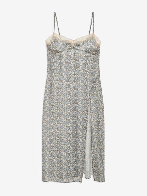 For Love & Lemons Primrose Midi Slip Dress