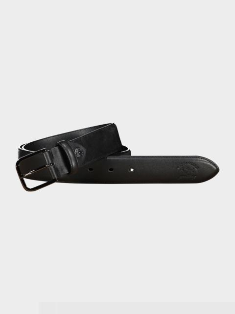 Paul & Shark Leather trimmed nubuck Belt