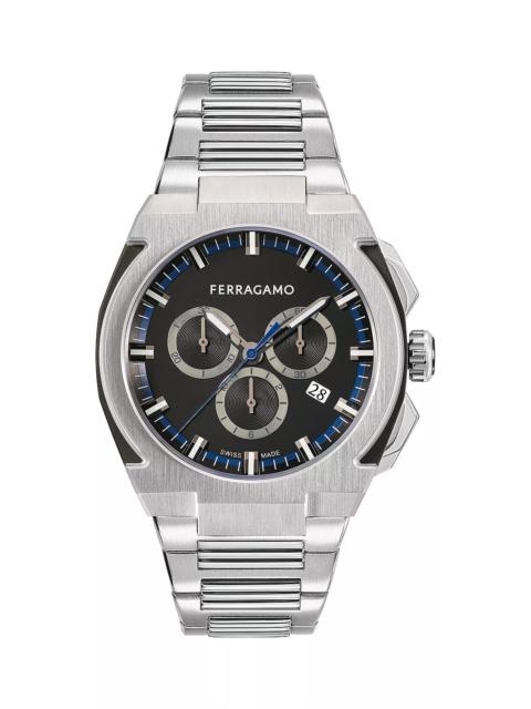 FERRAGAMO Ferragamo Edge Chrono Chronograph, 43mm