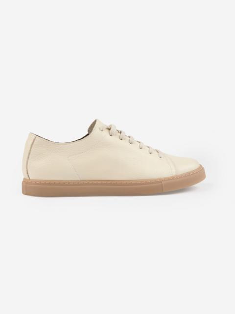 SLOWEAR Hammered calfskin trainers