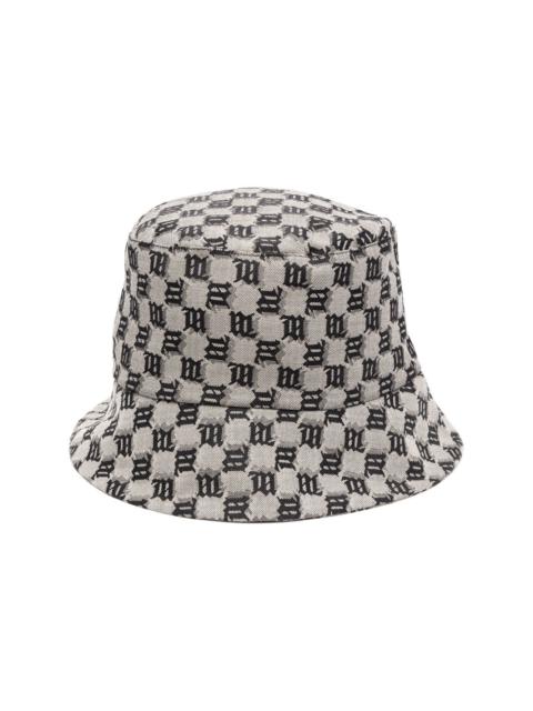 MISBHV all-over monogram-pattern bucket hat
