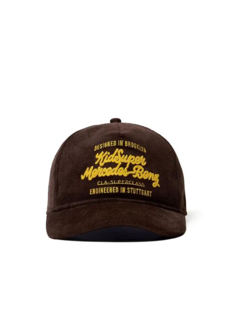 KidSuper x Mercedes Benz Chainstitch corduroy cap