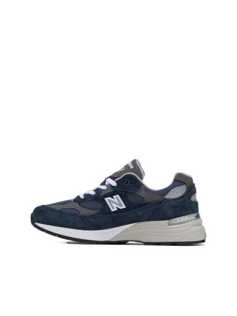 New Balance 992 suede trainers