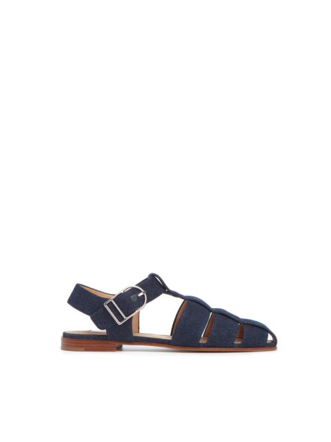 Lynn Sandal in Denim