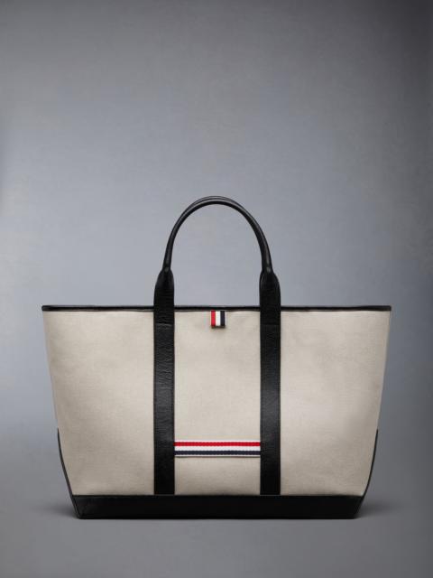 Thom Browne medium RWB-stripe tote bag
