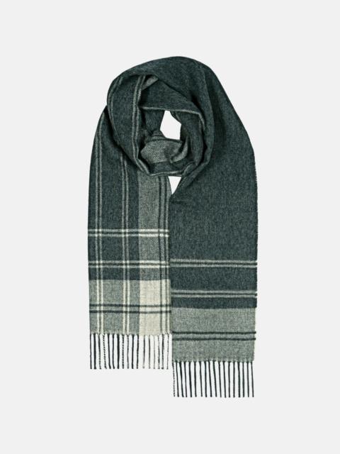 GLOVERALL Unisex Oversized Lambswool Scarf Douglas Grey