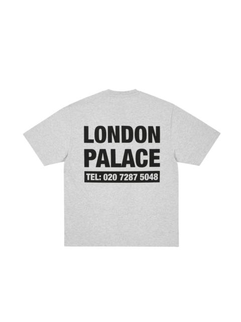 PALACE SHOP NUMBERS T-SHIRT GREY MARL