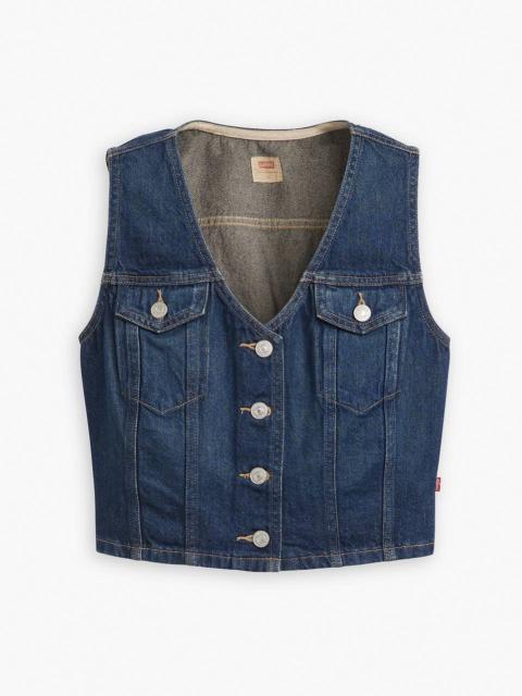 BELLA DENIM CORSET TOP