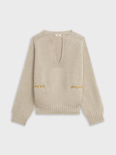 CELINE TUNIC SWEATER IN SEAMLESS CASHMERE