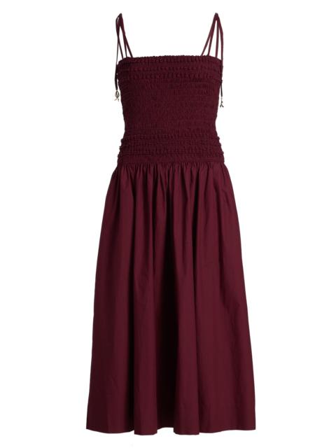 Cara Cara Women's Alegra Ruched Drop-Waist Dress - Tawny Port