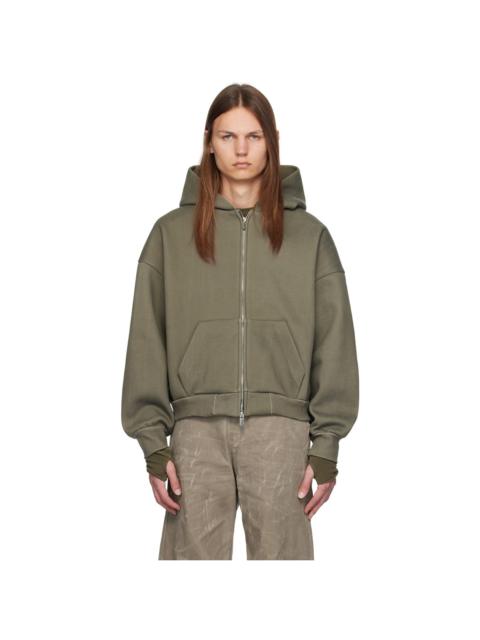 Seventh Khaki V2 Zipped Hoodie