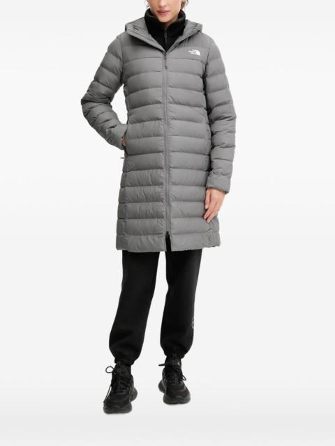 The North Face hooded quilted coat