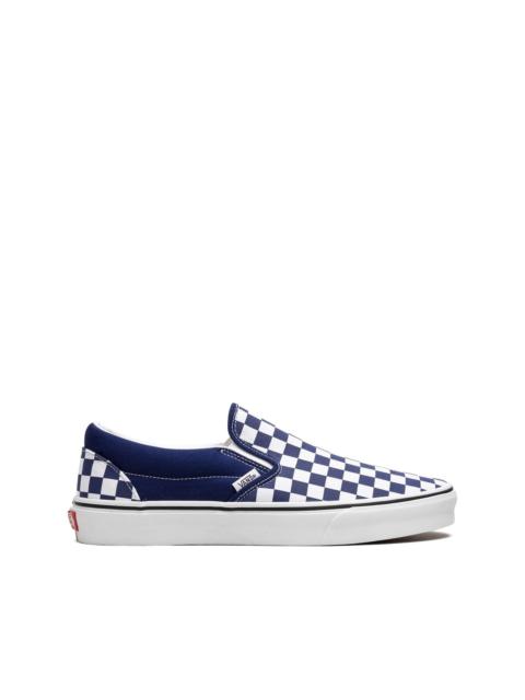 Classic Slip-On Checkerboard "Beacon Blue" sneakers