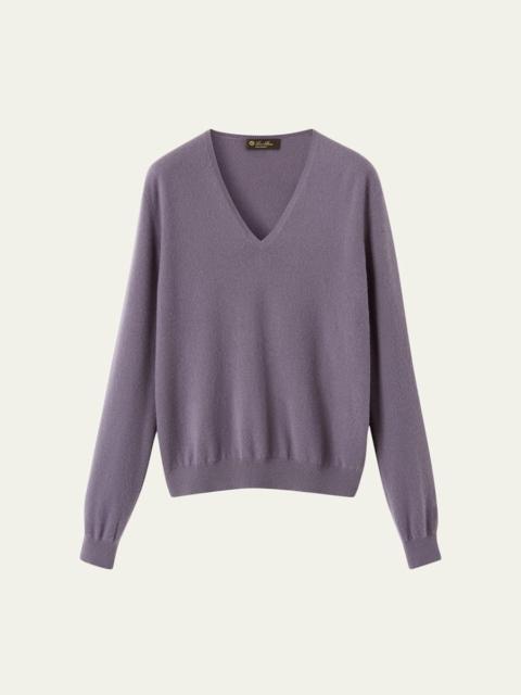 Loro Piana Sergio V-Neck Cashmere Sweater