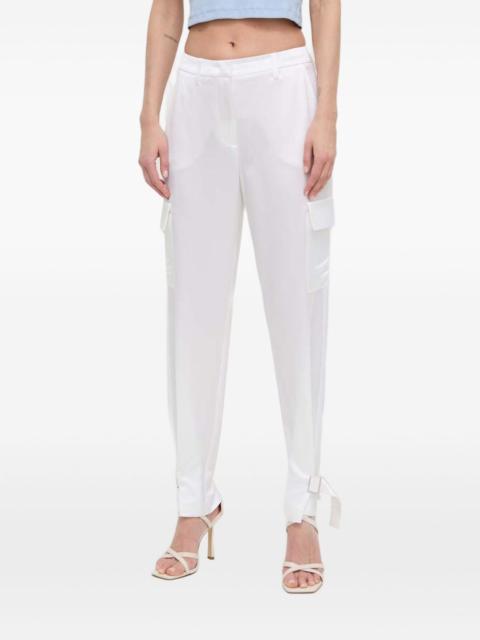 GUESS USA buckle-detail cargo trousers