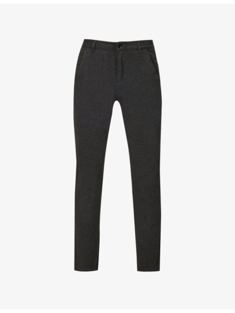 7 For All Mankind Brand-patch belt-loop regular-fit stretch-denim jeans