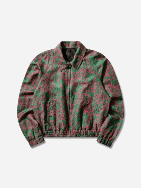 Dries Van Noten Men's Fil Coupé Reversible Jacket Fuchsia