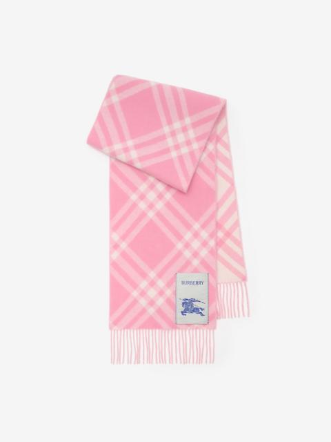 Burberry Check Cashmere Scarf