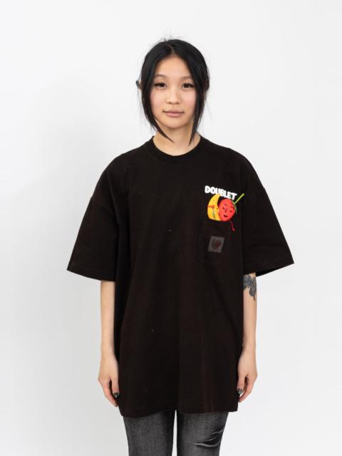 doublet Mud Mud-Dyed T-Shirt With Shfu