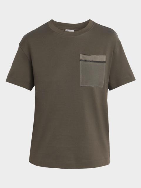 Brunello Cucinelli Cotton Jersey T-Shirt